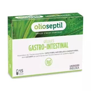 Ineldea Olioseptil Gastro-intestinal - 15 gélules végétales