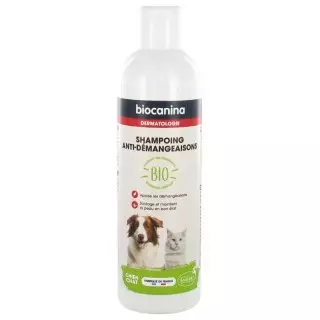 Biocanina Shampoing anti-démangeaisons chien et chat Bio - 240ml