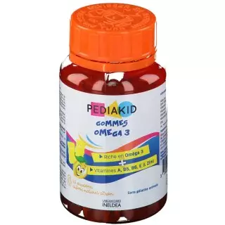 Pediakid Gommes Omega 3 - 60 gommes