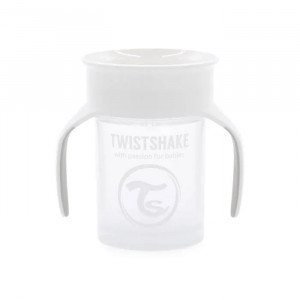 Twistshake Twistshake Straw Cup 360ml 6+m Black - Tasses et mugs 