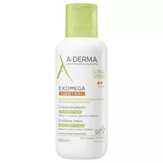 A-Derma Exomega Control Baume émollient anti-grattage - 400ml