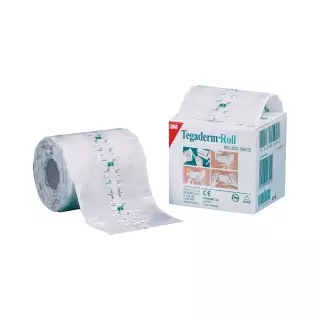 3M Tegaderm Roll Pansement transparent en rouleau adhésif - 10cm x 2m