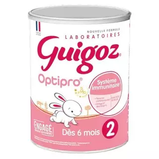 Guigoz Optipro Lait 2ème âge - 780g