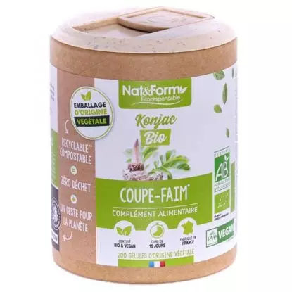 Nat&Form Konjac Bio - 200 gélules