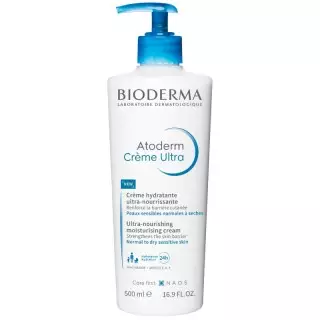Bioderma Atoderm Crème Ultra Crème hydratante ultra-nourrissante - 400ml