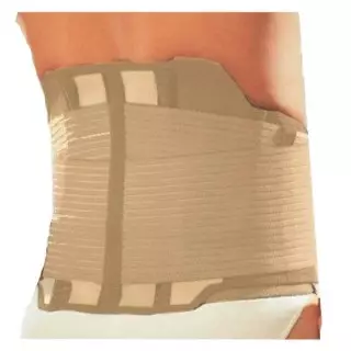 Thuasne LomBacross Activity Ceinture lombaire renforcée - Hauteur 26m - Taille 1 - Beige