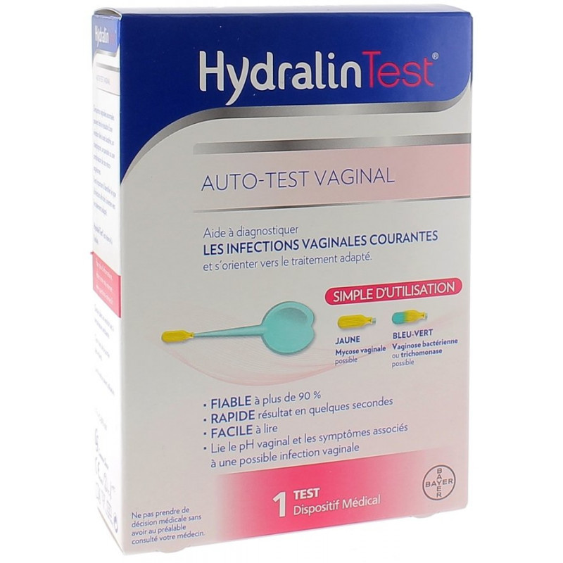 Test Auto-Test Vaginal, 1 test  Hydralin - Parapharmacie Boticinal