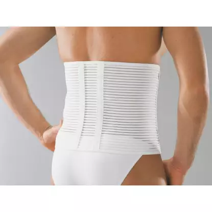 Thuasne DynaBelt Ceinture maintien abdominal - Hauteur 16cm - Taille 2 - Blanc