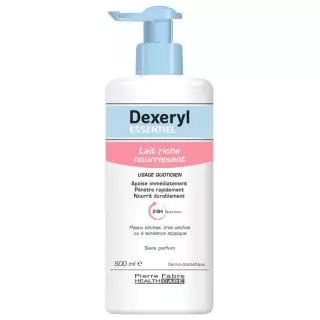 Pierre Fabre Dexeryl Essentiel Lait riche nourrissant - 500ml