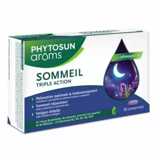 Phytosun Arôms Sommeil triple action - 30 comprimés