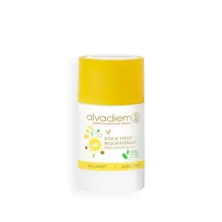 Alvadiem Stick pieds nourrissant au miel d'acacia Bio - 50g