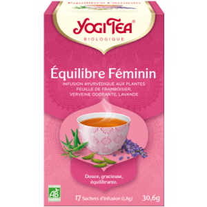Yogi Tea Énergie Féminine Bio 17 Sachets Infusion
