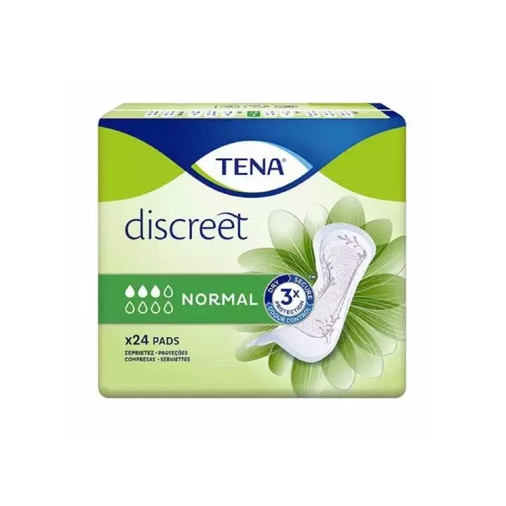 Tena Discreet Serviettes hygiéniques normal - 24 protections