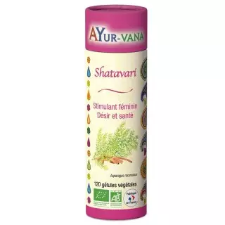 Ayur-Vana Shatavari Bio - 120 gélules