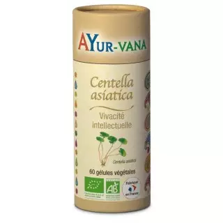 Ayur-Vana Centella asiatica Bio - 60 gélules