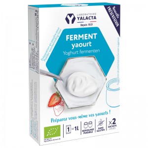 Achetez Yalacta ferment yaourt bio 2x4g en ligne ?