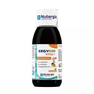 Ergykid Vita + Nutergia - Multivitamines dès 3 ans - 150ml