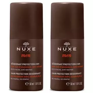 Déodorant Protection 24h de Nuxe Men - Parfum boisé et épicé - 2x50ml