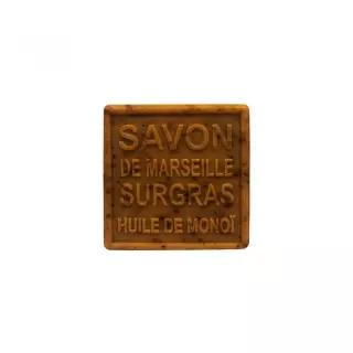 Savon de Marseille surgras à l'huile de Monoï MKL - Peaux sèches - 100g