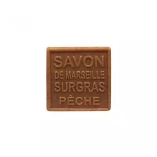 Savon de Marseille surgras à la pêche MKL - Exfoliant - 100g