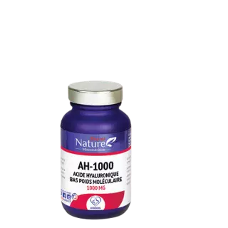 AH 1000 Acide hyaluronique 1000 mg Pharm Nature - 60 gélules