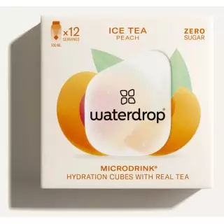 Microdrink THÉ GLACÉ PÊCHE Waterdrop - 12 cubes à dissoudre