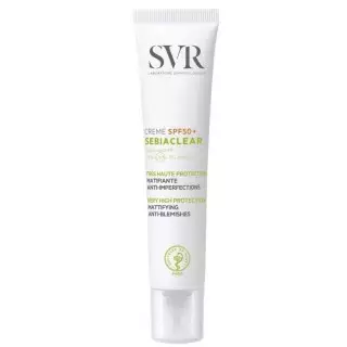 Crème matifiante anti-imperfections SPF50+ Sebiaclear SVR - 40ml