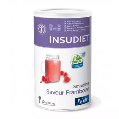 Insudiet Smoothie Framboise 360 grammes