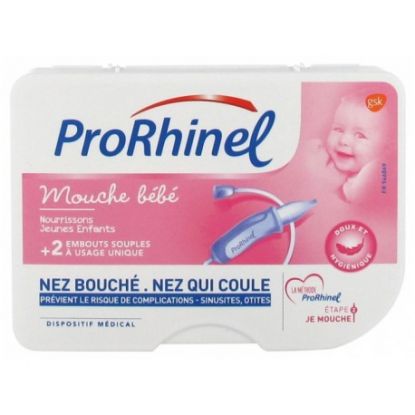 Prorhinel Mouche bébé + 2 embouts - PurePara