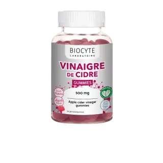 Biocyte Vinaigre de cidre 500mg gummies - 60 gummies