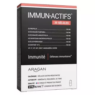 Synactifs IMMUN Actifs 30 Gélules