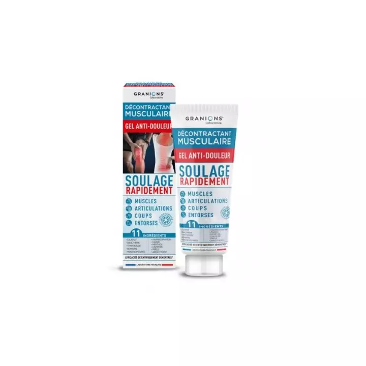 Granions Décontractant musculaire Gel anti-douleur - 100ml