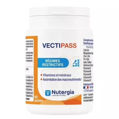 Nutergia Vectipass - 60 gélules