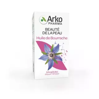 Arkogélules Huile de Bourrache bio 60 gélules