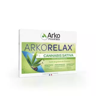 Arkorelax Cannabis Sativa - 30 comprimés