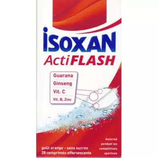 Isoxan Adulte Actiflash 28 Comp éffervescents