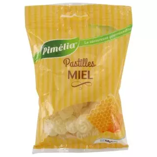 Pastilles à sucer au miel de Pimélia - 110g