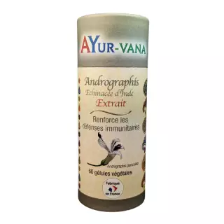 Andrographis Ayur-Vana - Système immunitaire - 60 gélules