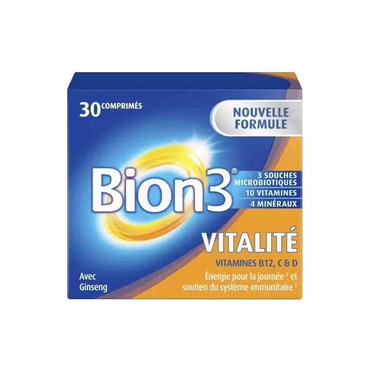 Bion Energie Continue Boite de 30 Comprimés