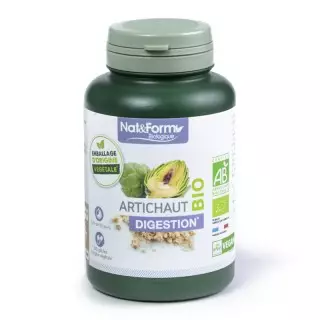 Nat & form Artichaut bio 200 gélules