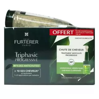 Rituel anti-chute progressive Triphasic René Furterer