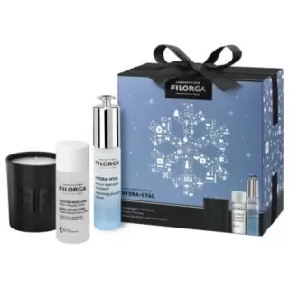 Coffret Hydra-Hyal XMas 2023 Filorga - 2 soins + 1 bougie