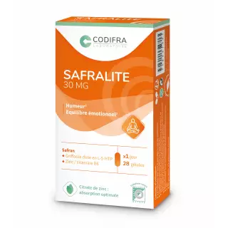 Codifra Safralite 30mg 28 gélules
