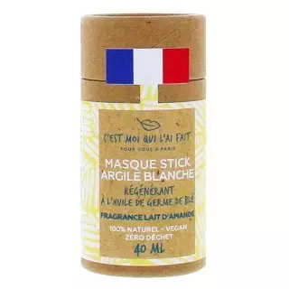 Dietworld  Masque Stick Argile Blanche 40ml