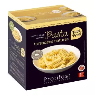 Pâtes torsadées Tutti Proti Protifast - 5 sachets cuisson de 30 g