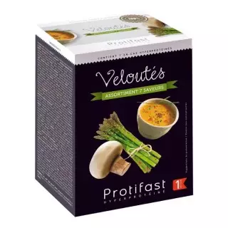 Assortiment découverte de velouté Protifast - 7 sachets panachés