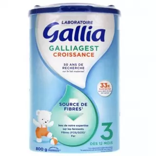 Gallia Lait de croissance Galliagest 3 - 800g