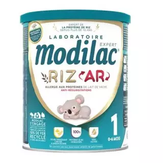 Modilac Expert Riz AR lait 1er âge - 800g