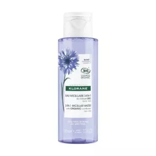 Eau micellaire 3en1 au bleuet Bio Klorane - 100ml