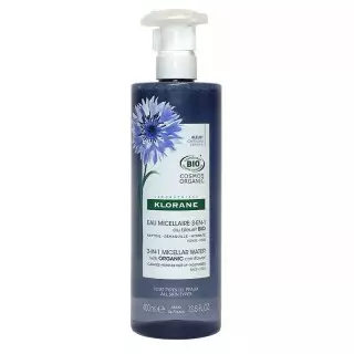 Eau micellaire 3en1 au bleuet Bio Klorane - 400ml